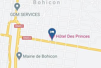 Hotel Des Princes Carte - Zou - Bohicon