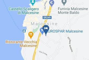 Hotel Diana A Malcesine Carta Geografica - Veneto - Verona