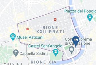 Hotel Diplomatic Carta Geografica - Latium - Rome