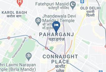 Hotel Dwarkadhish Intercontinental Map - Delhi - Paharganj