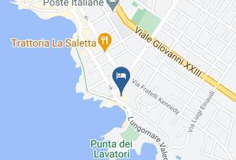 Hotel El Balear Carta Geografica - Sardinia - Sassari