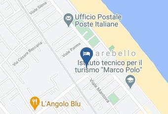 Hotel Ervill Carta Geografica - Emilia Romagna - Rimini