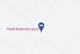Hotel Estancia Laura Mapa - Alto Parana - Santa Fe Del Parana