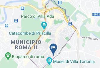 Hotel Fenix Carta Geografica - Latium - Rome