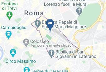 Hotel Flavio Rome Carta Geografica - Latium - Rome