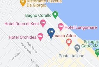 Hotel Foglieri Carta Geografica - Emilia Romagna - Forli