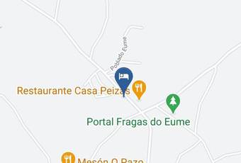 Hotel Fraga Do Eume Mapa - Galicia - Auna