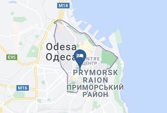 Hotel Fridman Map - Odessa - Odesa