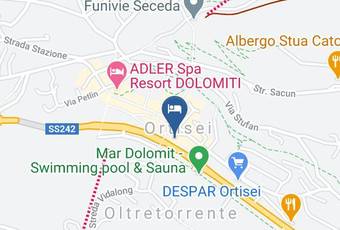 Hotel Garni Snaltnerhof Carta Geografica - Trentino Alto Adige - Bolzano