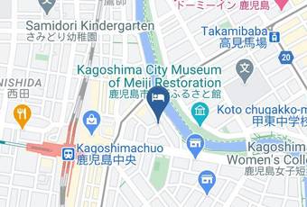 Hotel Gasthof Map - Kagoshima Pref - Kagoshima City