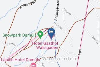 Hotel Gasthof Walisgaden Map - Vorarlberg - Bregenz