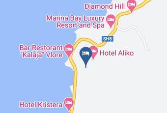 Hotel Globe Map - Vlore