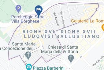 Hotel Golden Carta Geografica - Latium - Rome