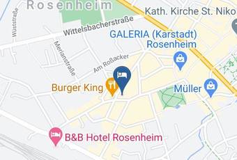 Hotel Goldener Hirsch Karte - Bavaria - Rosenheim