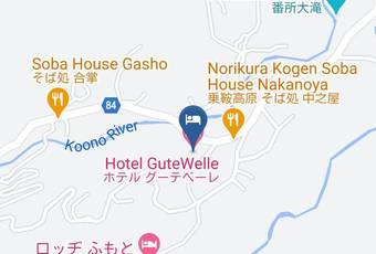 Hotel Gutewelle Map - Nagano Pref - Matsumoto City