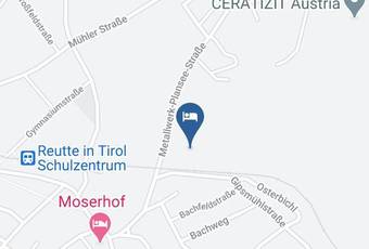 Hotel Haus Hammerle Karte - Tyrol - Reutte