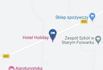 Hotel Holiday Map - Podlaskie - Suwalski