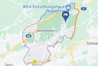 Ibis Budget Wuppertal Oberbarmen Karte - North Rhine Westphalia - Wuppertal