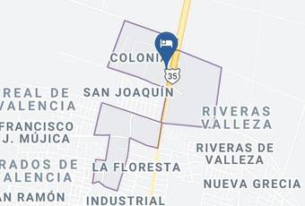 Hotel Jerico Mapa
 - Michoacan - Zamora