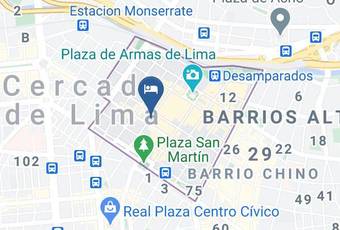 Hotel Kamana Mapa - Lima