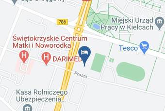 Hotel Kameralny Map - Swietokrzyskie - Kielce