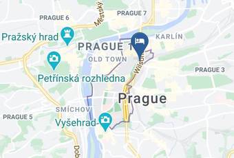 Hotel King David Map - Prague