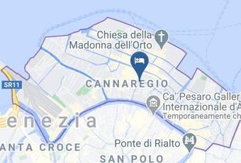 Hotel La Forcola Venezia Carta Geografica - Veneto - Venice