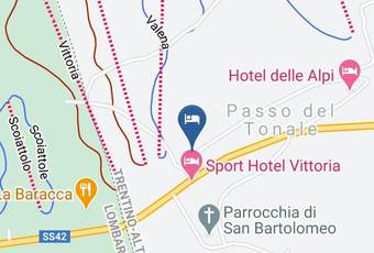 Hotel La Torretta&wellness Il Cirmolo Carta Geografica - Trentino Alto Adige - Trento