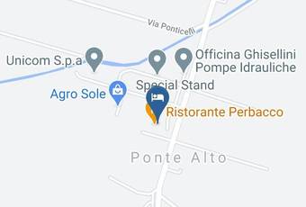 Hotel Luna Blu Carta Geografica - Emilia Romagna - Ferrara