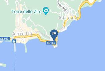 Hotel Luna Convento Carta Geografica - Campania - Salerno