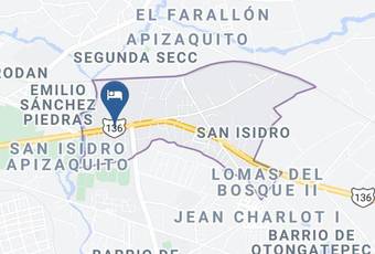 Hotel Malinalli Express Apizaco Mapa - Tlaxcala - Apizaco Municipality