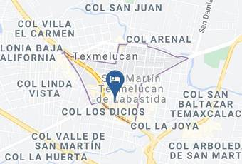 Hotel Manolos Mapa - Puebla - San Martin Texmelucan
