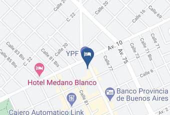 Hotel Mar Y Cielo Mapa - Buenos Aires Province - Necochea