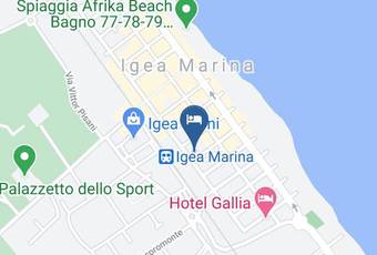 Hotel Mediterraneo Resort Mapa
 - Emilia Romagna - Rimini