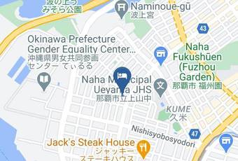 Hotel Merciel Tsuji Map - Okinawa Pref - Naha City