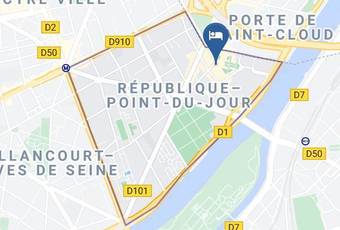 Hotel Mercure Paris Boulogne Carte - Ile De France - Hauts De Seine