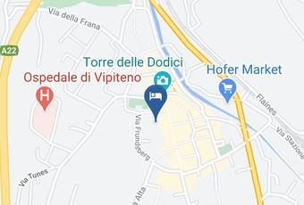 Hotel Mezzaluna Mondschein Map - Trentino Alto Adige - Bolzano