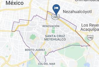 Hotel Morelos Albite Sa Mapa - Mexico City - Iztapalapa
