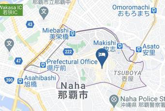 Hotel Mr Kinjo Arcade Ange Miona Map - Okinawa Pref - Naha City