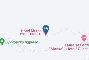 Hotel Mursal Map - Smolyan - Borino