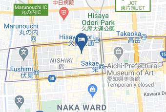 Hotel Mystays Nagoya Nishiki Map - Aichi Pref - Nagoya City Naka Ward