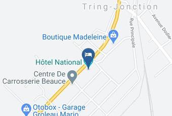 Hotel National Map - Quebec - Robert Cliche Regional County Municipality