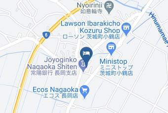 Hotel New Seiko Map - Ibaraki Pref - Ibaraki Townhigashiibaraki District