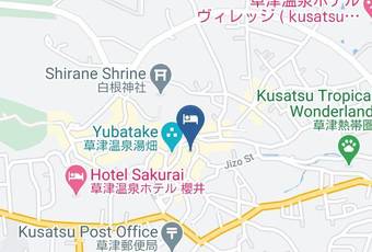 Kusatsu Onsen Daitokan Map - Gunma Pref - Kusatsu Townagatsuma District
