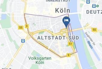 Hotel Nh Koln Altstadt Karte - North Rhine Westphalia - Cologne