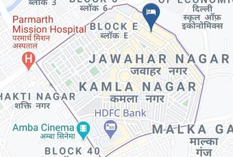 Hotel North Avenue By Spree Map - Delhi - New Delhi