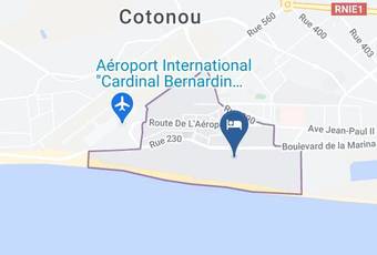 Hotel Novotel Cotonou Orisha Map - Littoral - Cotonou