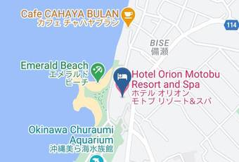 Hotel Orion Motobu Resort And Spa Map - Okinawa Pref - Motobu Townkunigami District