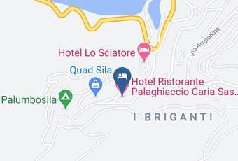 Hotel Ristorante Palaghiaccio Caria Sas Di Caria Alessandro & C Carta Geografica - Calabria - Crotone