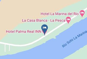 Hotel Palma Real Inn Karte - Tamaulipas - Soto La Marina